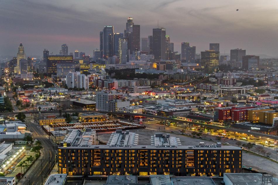 A look inside the big apartment building next to L.A. State Historic
